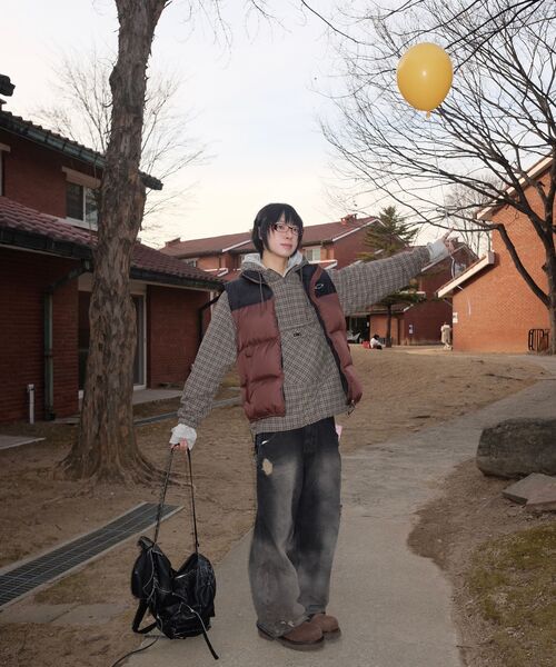 LMCの「OG CHECK ANORAK JACKET brown(ナイロンジャケット・レディース・その他・S/XL/L)」の11枚目の写真