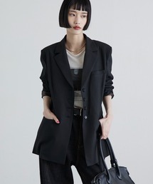 Lui's | 後ろファスナーシングルジャケット(テーラードジャケット)