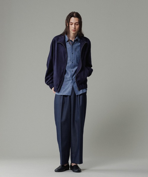 NIKKE】ワイド イージー デニム スラックス / ADAM ET ROPE' JEANS