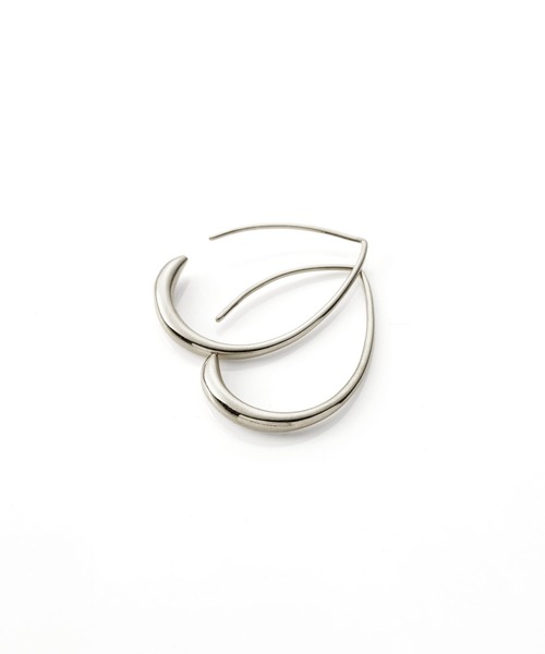 Cream dot.（クリームドット）の「【金属アレルギー対応】ドロップフープピアス（ピアス（両耳用）・レディース・ピンク/シルバー/ピンク系その他/シルバー系その他/ゴールド/ゴールド系その他・ONE SIZE）」の14枚目の写真