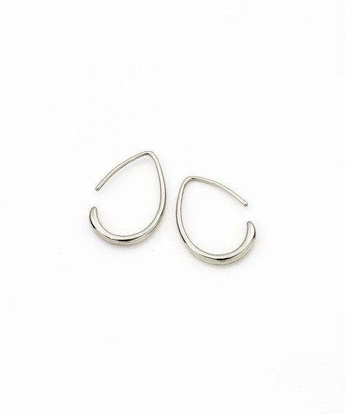 Cream dot.（クリームドット）の「【金属アレルギー対応】ドロップフープピアス（ピアス（両耳用）・レディース・ピンク/シルバー/ピンク系その他/シルバー系その他/ゴールド/ゴールド系その他・ONE SIZE）」の17枚目の写真