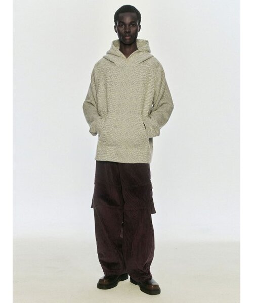 FROM ARLES(フロムアルル)の「ワイドフィットセルファコーデュロイパンツ / パープル(その他パンツ・メンズ・その他・L)」の1枚目の写真