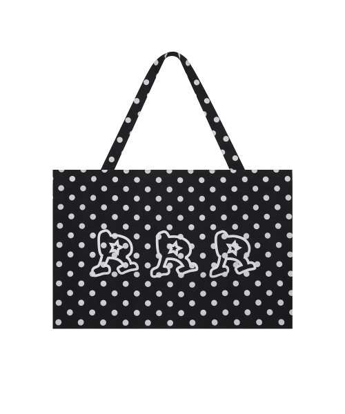 LUVISTRUE(ラヴイズトゥルー)の「GT RRR BAG(BLACK)(エコバッグ/サブバッグ・レディース・その他・FREE)」の1枚目の写真