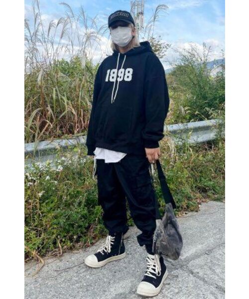 THE MILE（ザマイル）の「1898 GARMENTS SWEAT HOODIE [BLACK]（パーカー・メンズ・その他・M/S/XL/L）」の9枚目の写真