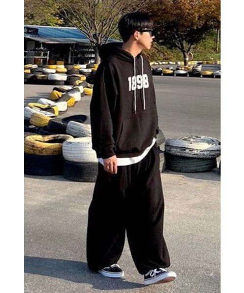 THE MILE（ザマイル）の「1898 GARMENTS SWEAT HOODIE [BLACK]（パーカー・メンズ・その他・M/S/XL/L）」の6枚目の写真