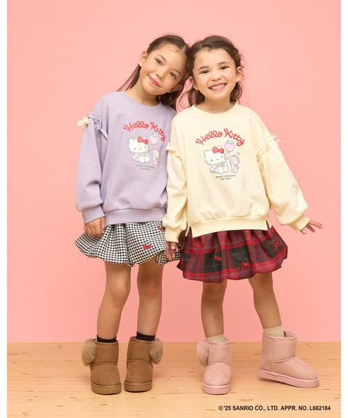 セール】【サンリオキャラクターズ】【速乾裏毛】ハローキティ