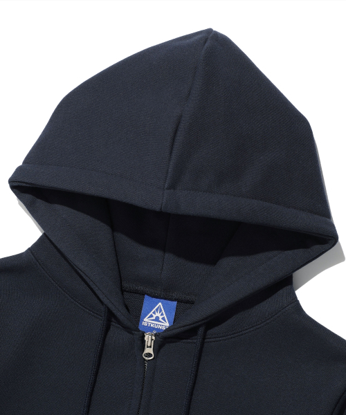 ISTKUNST（イストクンスト）の「I SMILEY KUNST CROP HOOD ZIP UP_NAVY(IK2FSMM483A)（パーカー・レディース・ネイビー・S/M）」の3枚目の写真