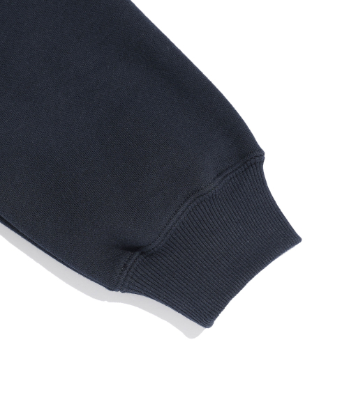ISTKUNST（イストクンスト）の「I SMILEY KUNST CROP HOOD ZIP UP_NAVY(IK2FSMM483A)（パーカー・レディース・ネイビー・S/M）」の7枚目の写真