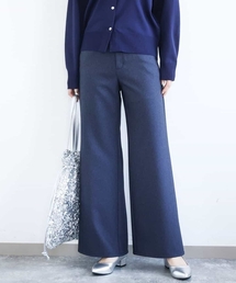 MK MICHEL KLEIN | デニムライク ストレートワイドパンツ/洗える(その他パンツ)