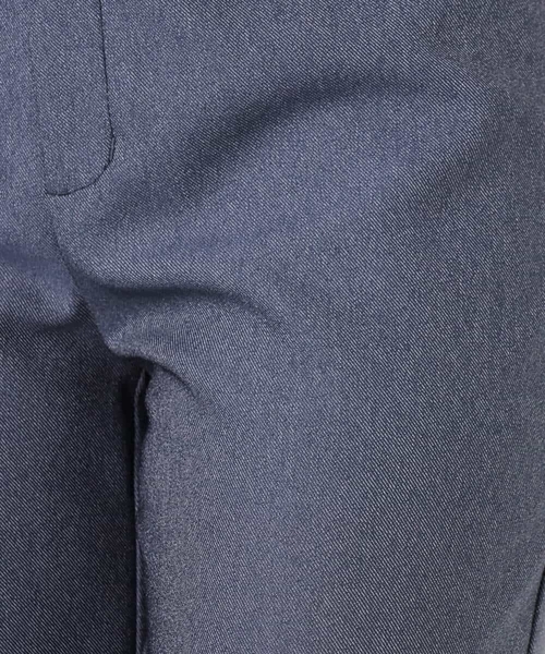 MK MICHEL KLEIN（エムケーミッシェルクラン）の「デニムライク ストレートワイドパンツ/洗える（その他パンツ・レディース・アイボリー/ネイビー・38）」の5枚目の写真