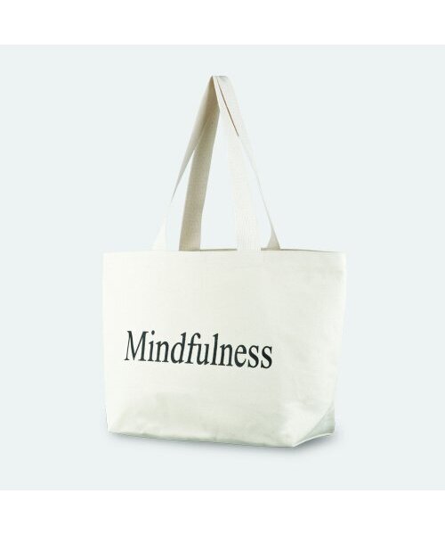 LONDON GROCERY MARKET（ロンドングローサリーマーケット）の「Mindfulness Canvas Tote（エコバッグ/サブバッグ・メンズ・その他・FREE）」の2枚目の写真