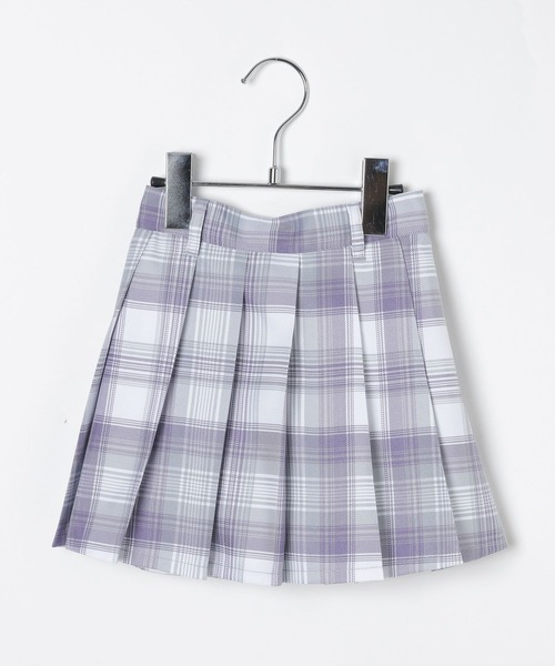 GLOBAL WORK（グローバルワーク）の「CHEER ONプリーツスカート/T/629877（スカート・キッズ・ブラック/ベージュ/パープル・100cm/110cm/120cm）」の6枚目の写真
