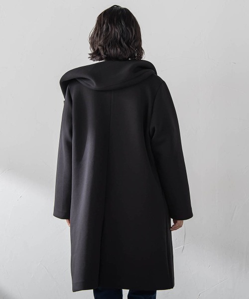 la.f…（ラエフ）の「【WEB限定】”春まで着られる”2wayダンボールコート（その他アウター・レディース・ライトグレー/ブラック・9号）」の22枚目の写真