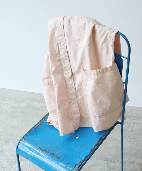 PAR ICI（パーリッシィ）の「ブロード無地/ギンガムチェック ガーデンシャツ（シャツ/ブラウス・レディース・ピンク/ブルー系その他・FREE）」の20枚目の写真