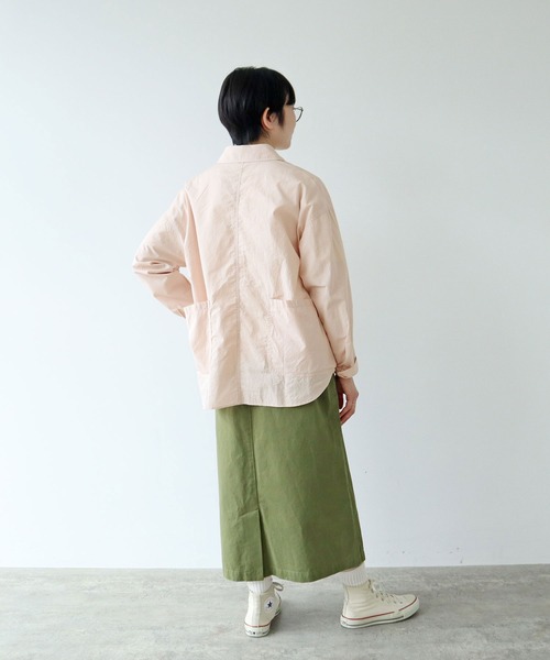 PAR ICI（パーリッシィ）の「ブロード無地/ギンガムチェック ガーデンシャツ（シャツ/ブラウス・レディース・ピンク/ブルー系その他・FREE）」の12枚目の写真