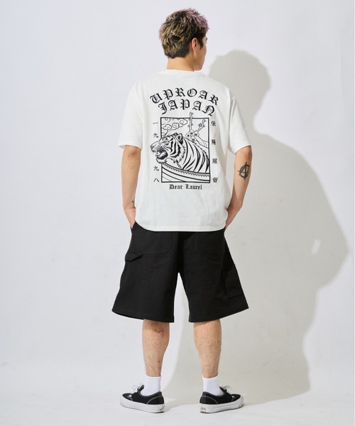 ムラサキスポーツ（ムラサキスポーツ）の「DEAR LAUREL/ディアローレル BAGGY SWEAT SHORTS ショーツ DL26S-3307（その他パンツ・メンズ・ネイビー/ブラック/グレー・M/L）」の6枚目の写真