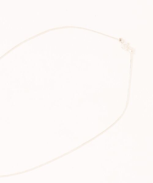 Harpo(アルポ)の「【Harpo/アルポ】 シルバー ネックレス チューブラービーズ ターコイズ(ネックレス・レディース・ターコイズブルー・FREE)」の2枚目の写真