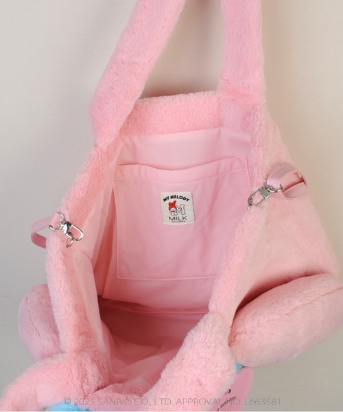 MILK（ミルク）の「マイメロ TOTE バッグ（トートバッグ・レディース・A/B・FREE）」の5枚目の写真