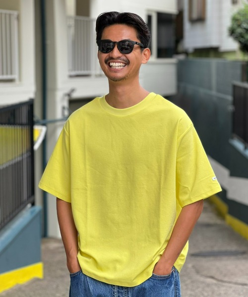 HELLY HANSEN(ヘリーハンセン)の「【HELLY HANSEN】S/S Marine Pile Tee(Tシャツ/カットソー・メンズ・アイボリー/ライム/ネイビー・MEDIUM/LARGE/X-LARGE)」の2枚目の写真