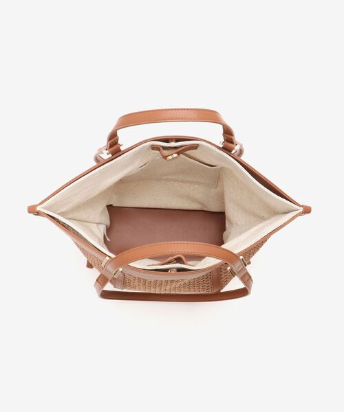 le.coeur blanc（ルクールブラン）の「ダブルハンドルメッシュトート（トートバッグ・レディース・ブラック/ブラウン・FREE）」の20枚目の写真