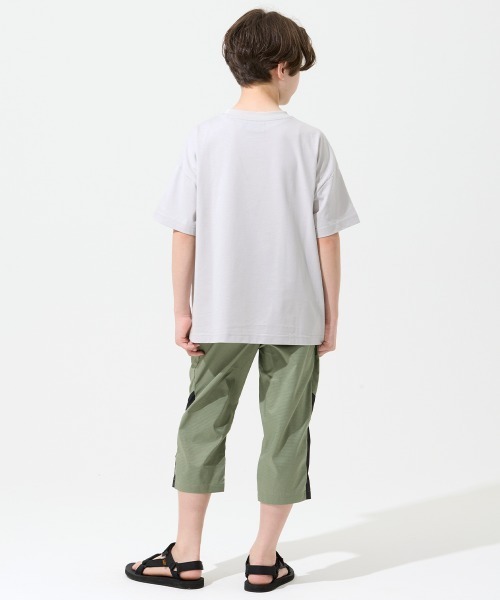 KRIFF MAYER Kid's Collection(クリフメイヤーキッズコレクション)の「【遮熱・UVカット・接触冷感・吸汗速乾】遮熱ビッグTEE(Tシャツ/カットソー・キッズ・レッド/ブルーグリーン/イエロー/ライトグレー・140/130/120/170/160/150)」の9枚目の写真