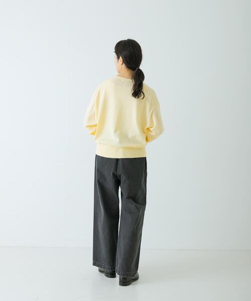 かぐれ（カグレ）の「コットンカシミヤヘンリーネックニット（ニット