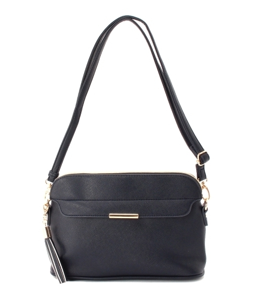 grove(グローブ)の「ダブルフェイスプレートショルダーバッグ(ショルダーバッグ・レディース・ブラック/ブルー系1/ホワイト/レッド/ピンク/ブルー/イエロー・00)」の1枚目の写真