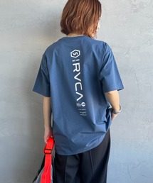【WEB限定】[RVCA/ルーカ] STRAIGHT WAY バックプリント ショートスリーブＴシャツ