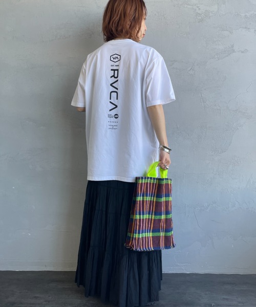 【WEB限定】STRAIGHT WAY 背面印花短袖T恤