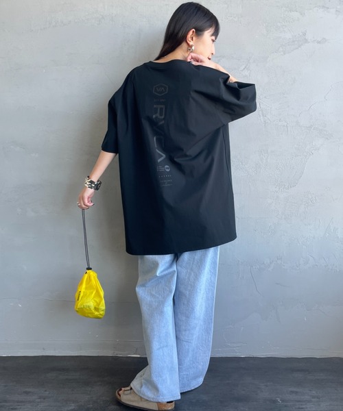 【WEB限定】STRAIGHT WAY 背面印花短袖T恤