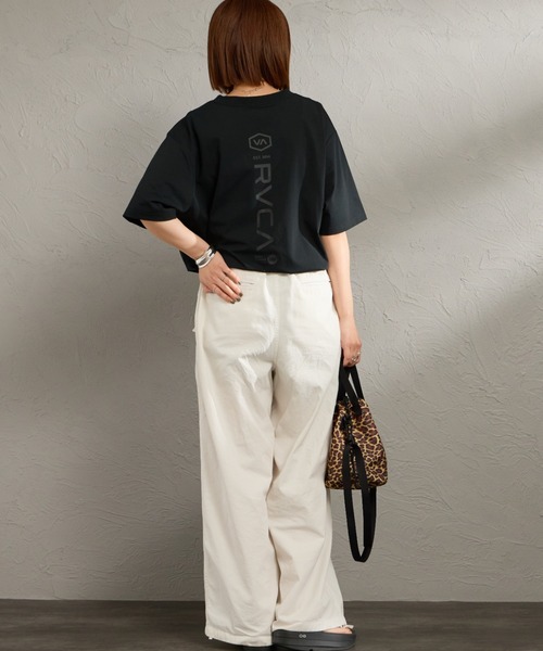 【WEB限定】STRAIGHT WAY 背面印花短袖T恤