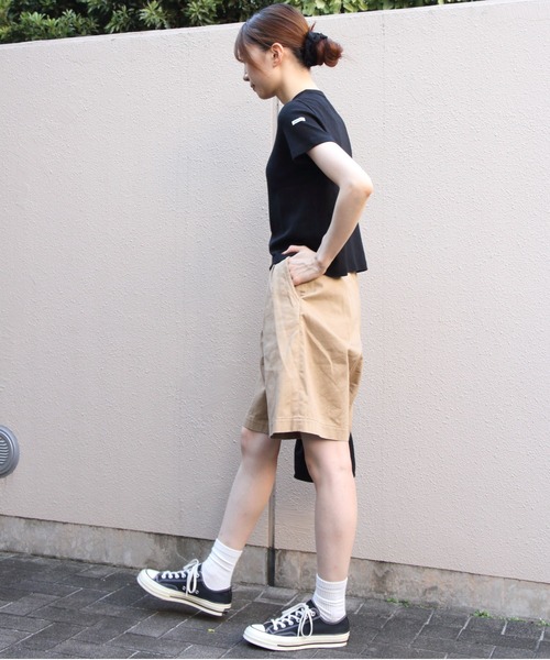 ORCIVAL（オーシバル）の「ORCIVAL/オーシバル　クルーネックメッシュTEE　CREW NECK MESH TEE　OR-C0527 OWE（Tシャツ/カットソー・レディース・ブラック/グレー/レッド・2）」の10枚目の写真