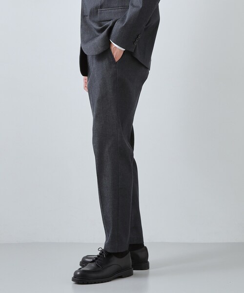 THE SHOP TK (ザ ショップ ティーケー )の「ライトエバーデニム スラックス 洗濯機OK/ストレッチ/セットアップ可(デニムパンツ・メンズ・カーキ/ネイビー・04/03/02/01)」の7枚目の写真