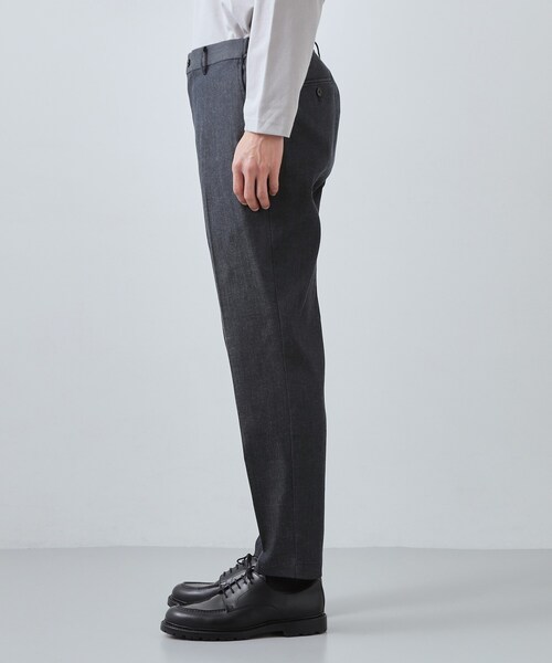 THE SHOP TK (ザ ショップ ティーケー )の「ライトエバーデニム スラックス 洗濯機OK/ストレッチ/セットアップ可(デニムパンツ・メンズ・カーキ/ネイビー・04/03/02/01)」の12枚目の写真