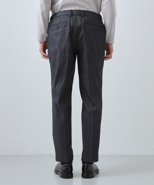 THE SHOP TK (ザ ショップ ティーケー )の「ライトエバーデニム スラックス 洗濯機OK/ストレッチ/セットアップ可(デニムパンツ・メンズ・カーキ/ネイビー・04/03/02/01)」の13枚目の写真