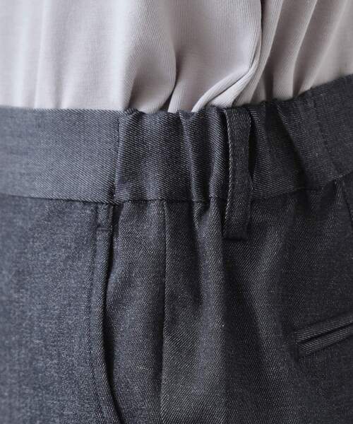 THE SHOP TK (ザ ショップ ティーケー )の「ライトエバーデニム スラックス 洗濯機OK/ストレッチ/セットアップ可(デニムパンツ・メンズ・カーキ/ネイビー・04/03/02/01)」の15枚目の写真