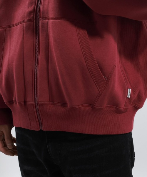 BAYFLOW（ベイフロー）の「ソフトダンポールZIPパーカー（パーカー・メンズ・グレー/ブラック/ボルドー・LARGE/MEDIUM）」の18枚目の写真