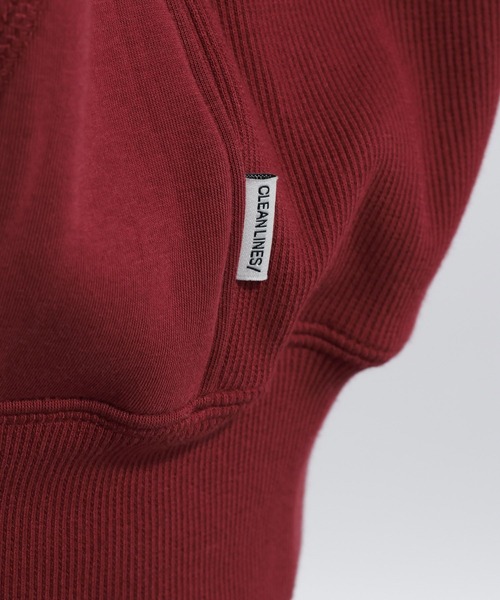 BAYFLOW（ベイフロー）の「ソフトダンポールZIPパーカー（パーカー・メンズ・グレー/ブラック/ボルドー・LARGE/MEDIUM）」の19枚目の写真