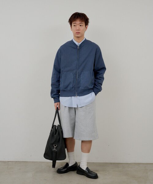 WHIMSIC(ウィムジック)の「【UNISEX】シアーサッカーストライプシャツ(シャツ/ブラウス・メンズ・ブルー/イエロー/ピンク・FREE)」の20枚目の写真
