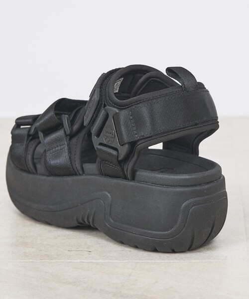SHAKA(シャカ)の「【SHAKA / シャカ】NEO BUNGY EVOL CHUNKY / 厚底サンダル(サンダル・レディース・ブラック/モカ・23/24/25)」の18枚目の写真
