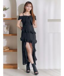 EATME | リボンアシンメトリーワンピース(ワンピース)