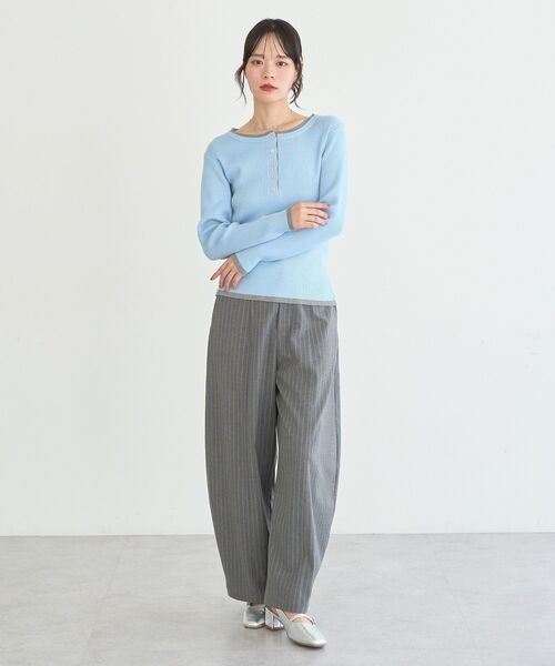 earth music&ecology（アースミュージックアンドエコロジー）の「ベルトミュールパンプス（パンプス・レディース・シルバー/ブラック・S/L/M）」の14枚目の写真