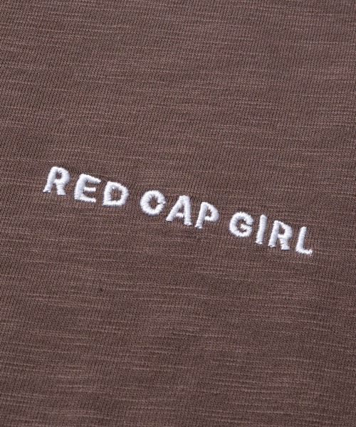 Red Cap Girl（レッドキャプガール）の「【a-r】〔RedCapGirl/レッドキャップガール〕冷感スラブ天竺 イラストプリント半袖スウェットTシャツ 接触冷感/速乾（Tシャツ/カットソー・メンズ・ブラック/アイボリー/ブラウン・LARGE/MEDIUM）」の16枚目の写真