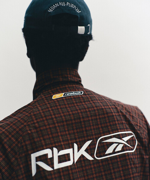 SEDAN ALL-PURPOSE(セダンオールパーパス)の「SEDAN ALL-PURPOSE | Reebok ナイロン トラックジャケット MEN(ナイロンジャケット・メンズ・ブラウン系その他・L/XL)」の4枚目の写真