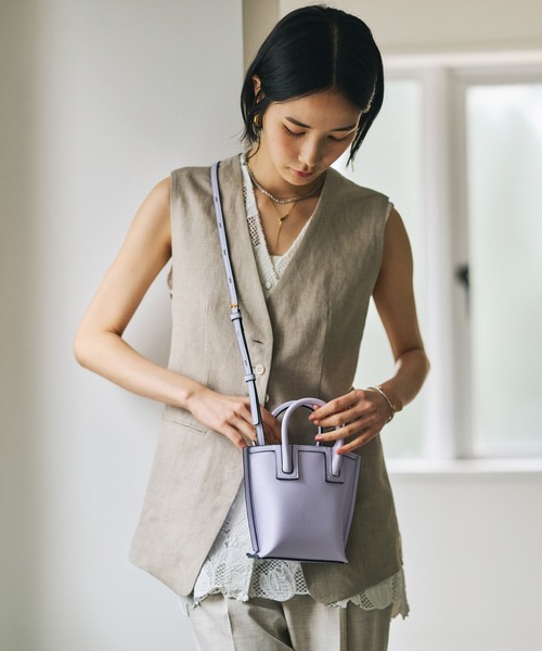 E'POR(エポール)の「【E'POR】【WEB限定】Ree BAG Mini/超軽量・26SS(ショルダーバッグ・レディース・ブラック/ベージュ系その他3/ライトグレー/ラベンダー/グリーン系その他/ベージュ・FREE)」の6枚目の写真