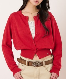 hazyl | eyelet cardigan / アイレットカーディガン(ニット/セーター)