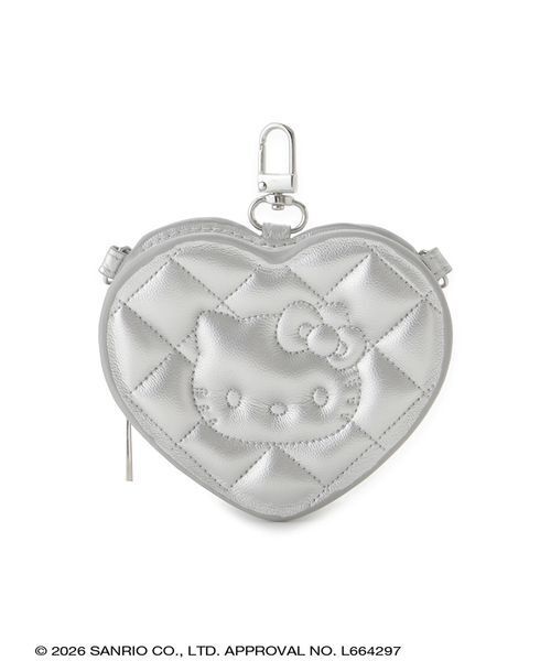 sanrio house(サンリオハウス)の「3WAYキティハートアームバンドバッグ(ハンドバッグ・レディース・ブラック/シルバー/ピンク・F)」の5枚目の写真