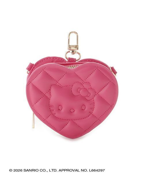 sanrio house(サンリオハウス)の「3WAYキティハートアームバンドバッグ(ハンドバッグ・レディース・ブラック/シルバー/ピンク・F)」の13枚目の写真