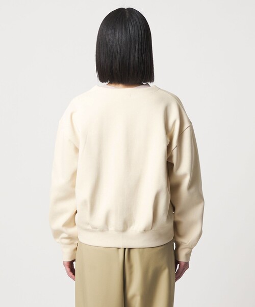 A DAY IN THE LIFE UNITED ARROWS(アデイインザライフユナイテッドアローズ)の「ダブルフェイス ジャガード Vネックカーディガン <A DAY IN THE LIFE>(カーディガン/ボレロ・レディース・モカ/ネイビー/ナチュラル・FREE)」の9枚目の写真