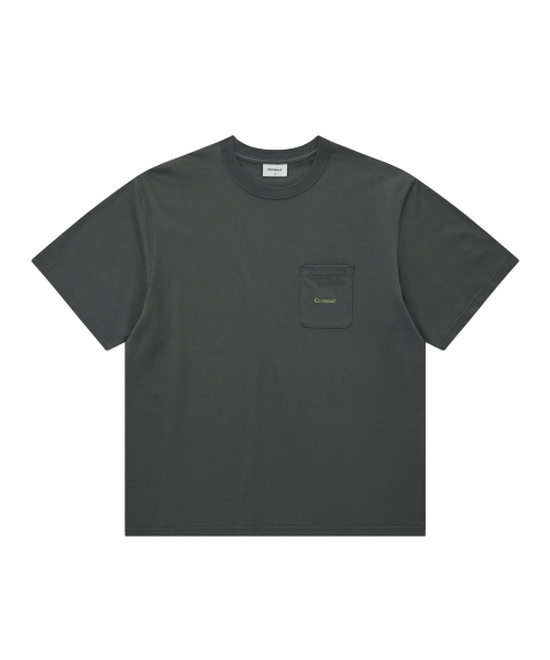 COVERNAT（カバーナット）の「ベーシックポケットTシャツチャコール（Tシャツ/カットソー・メンズ・その他・SMALL/MEDIUM/LARGE/X-LARGE/XX-LARGE/X-SMALL）」の2枚目の写真